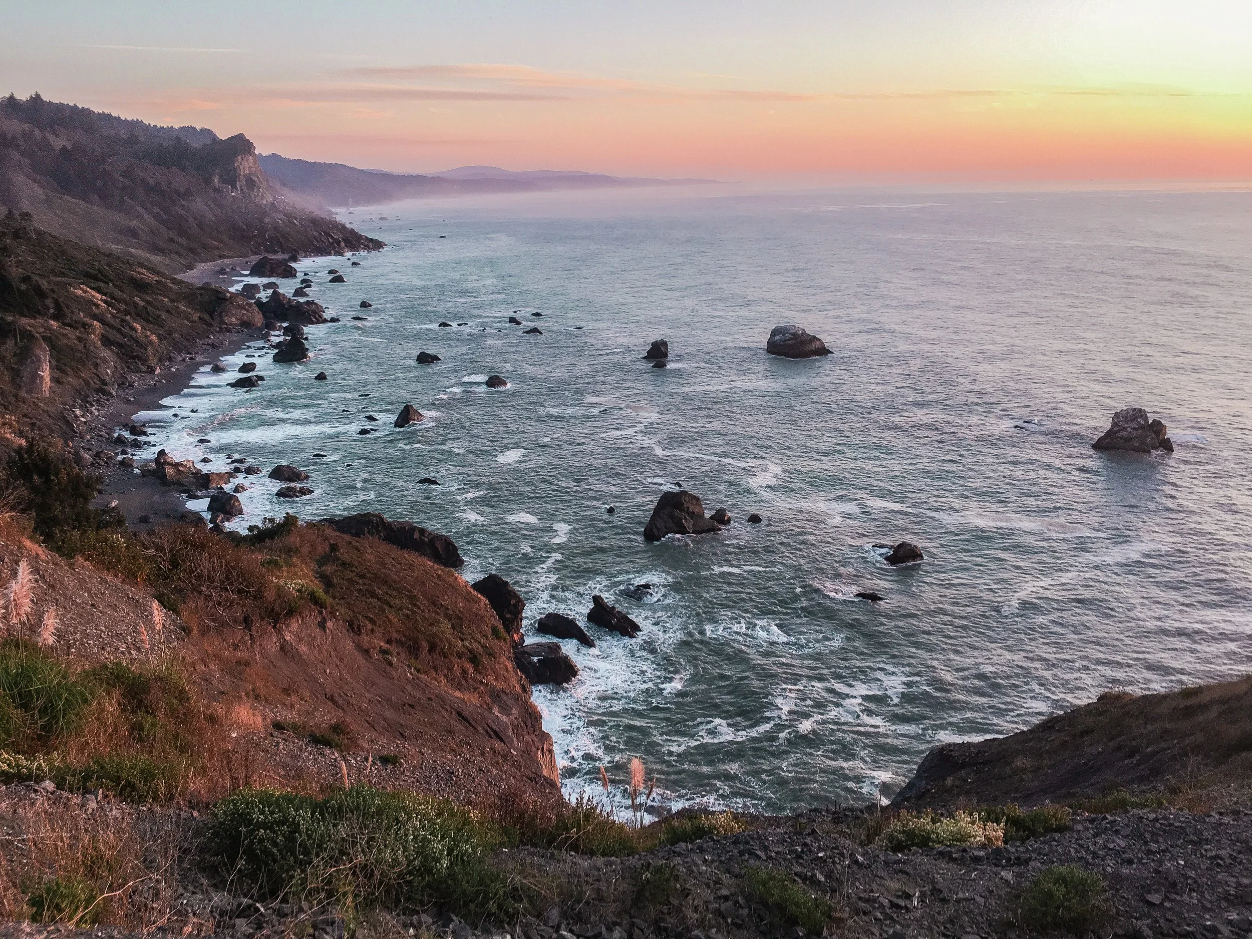Redwood National and State Parks, High Bluff Overlook, California, USA