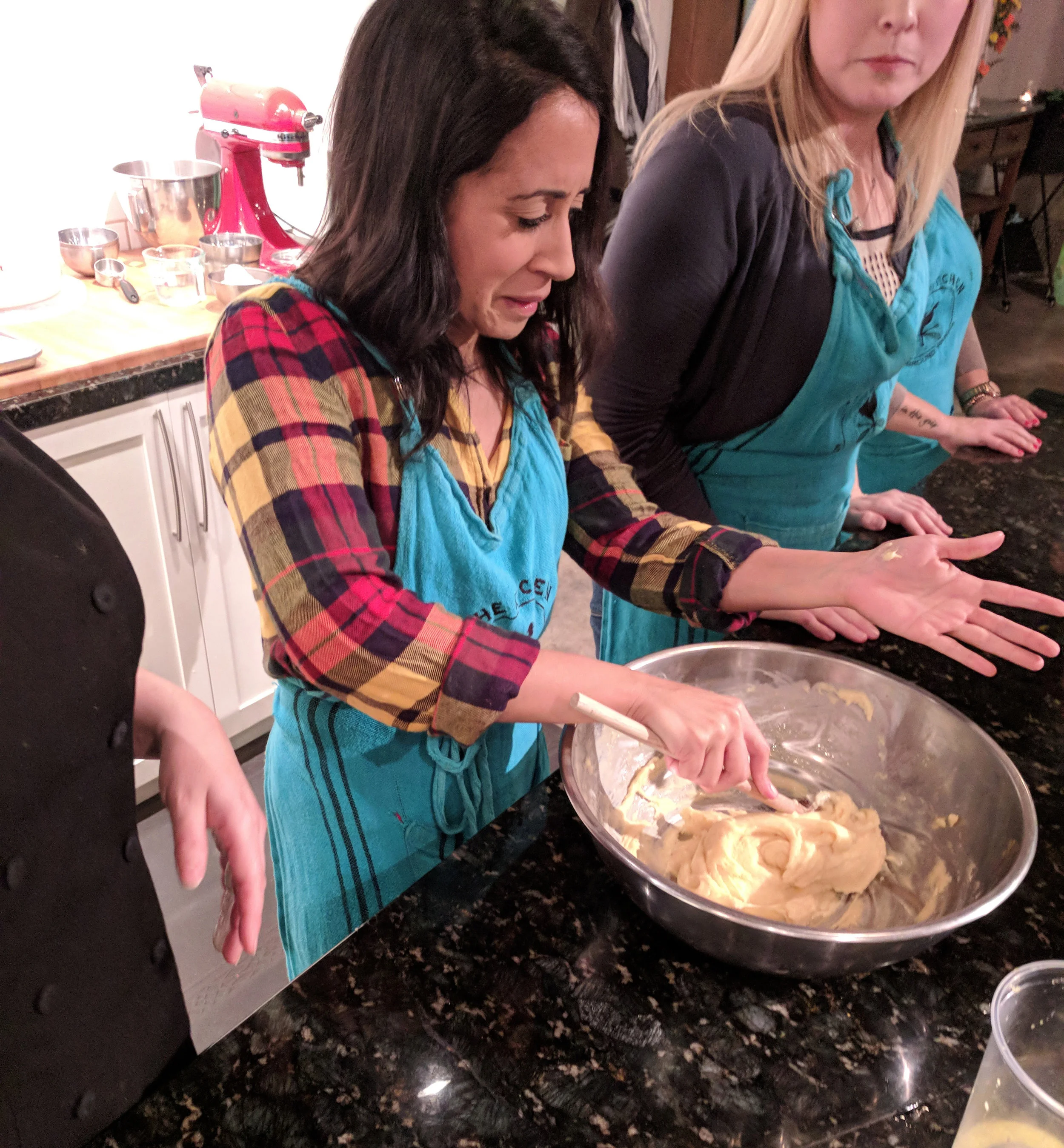 And my face when I accidentally touched it...