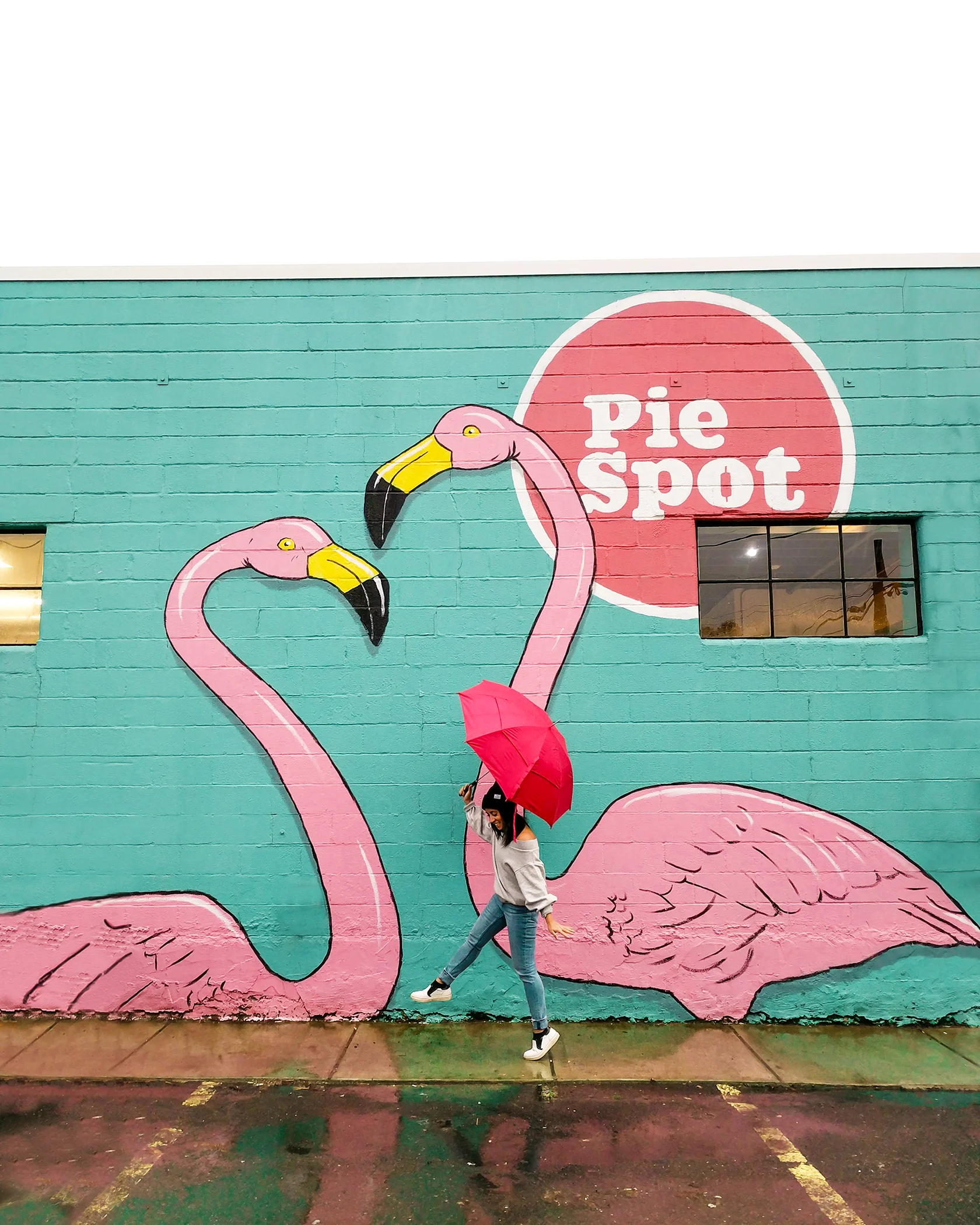 It may rain while you're out on your Insta adventures, this is Portland after all! So don't forget to bring your cute umbrella as a prop!
