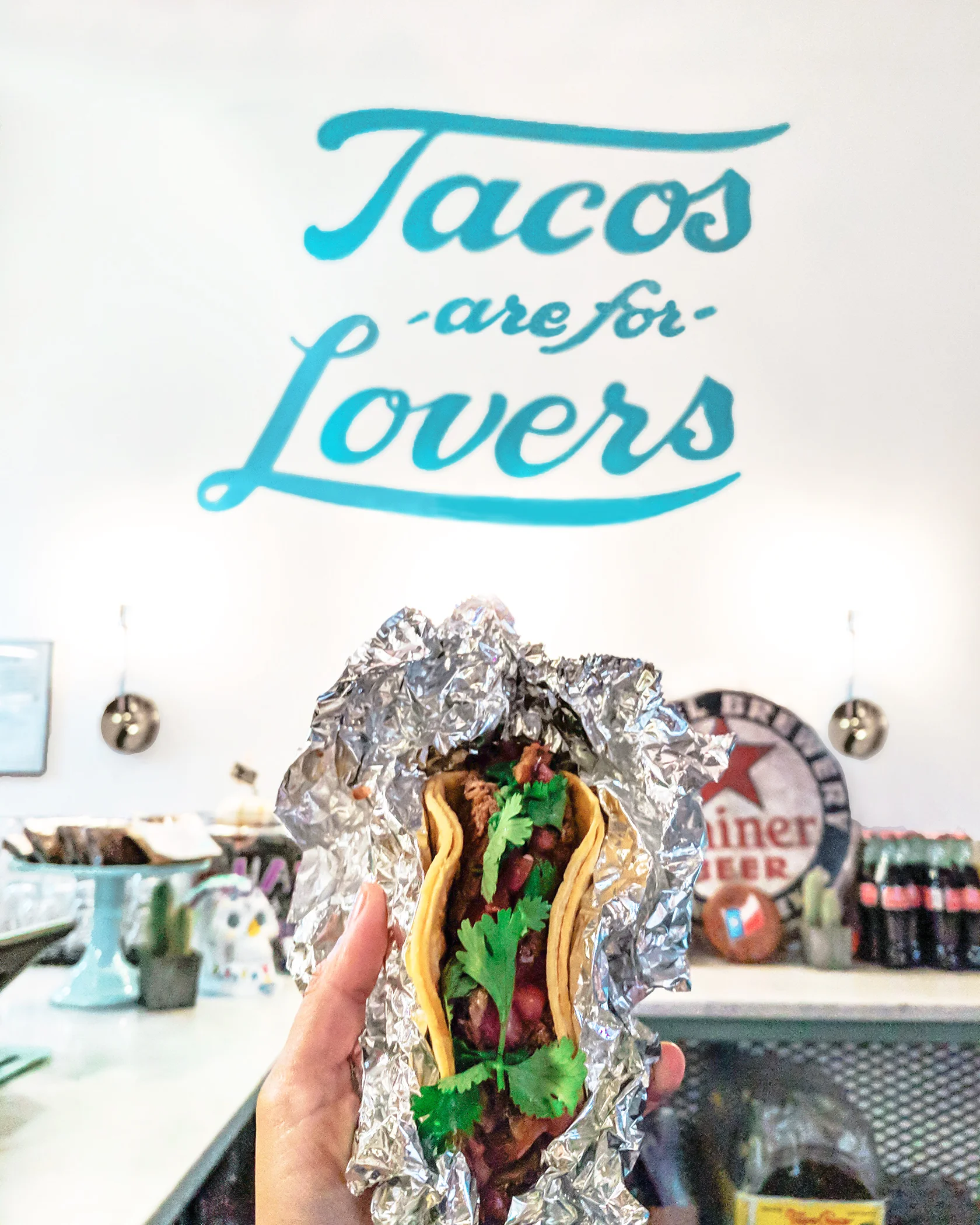Tacos are for lovers. And to make your love grow even more this location of Stella Taco offers a daily happy hour (Monday-Friday) from 3 - 6pm