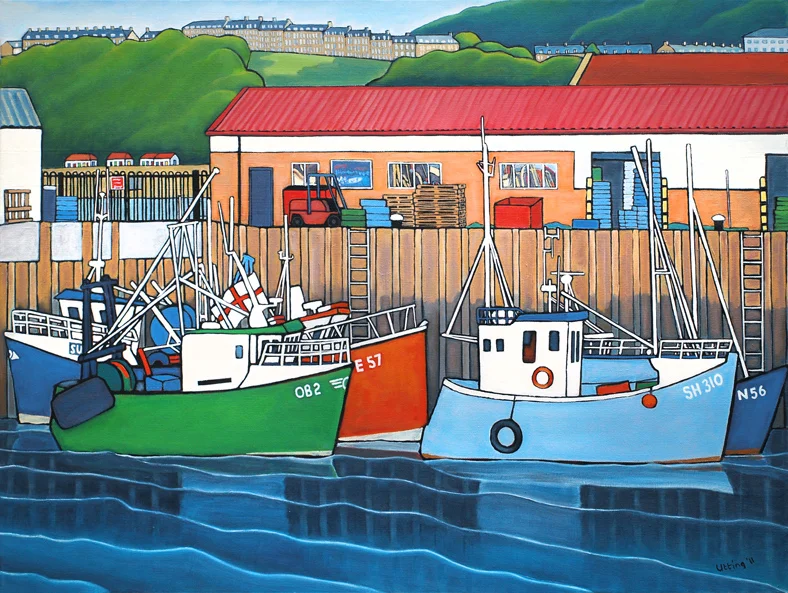 early evening scarborough harbour.jpg