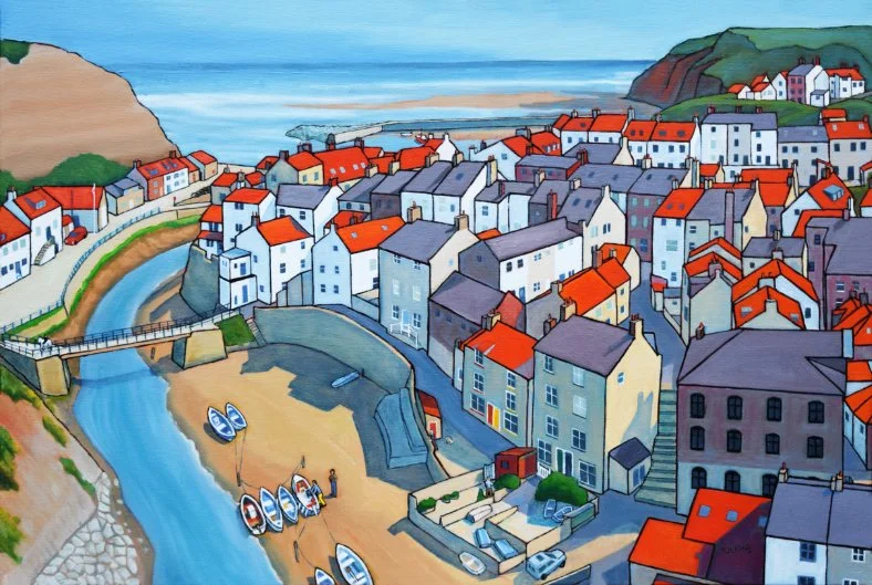 Low Sun, Staithes