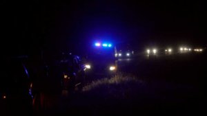 Blocking the Moloto Road to enable safe passage for the elephant. This extremely busy road posed the greatest threat to the elephants and we were able to block it off for approximately 20 minutes. The police were however on standby for the entire operation.