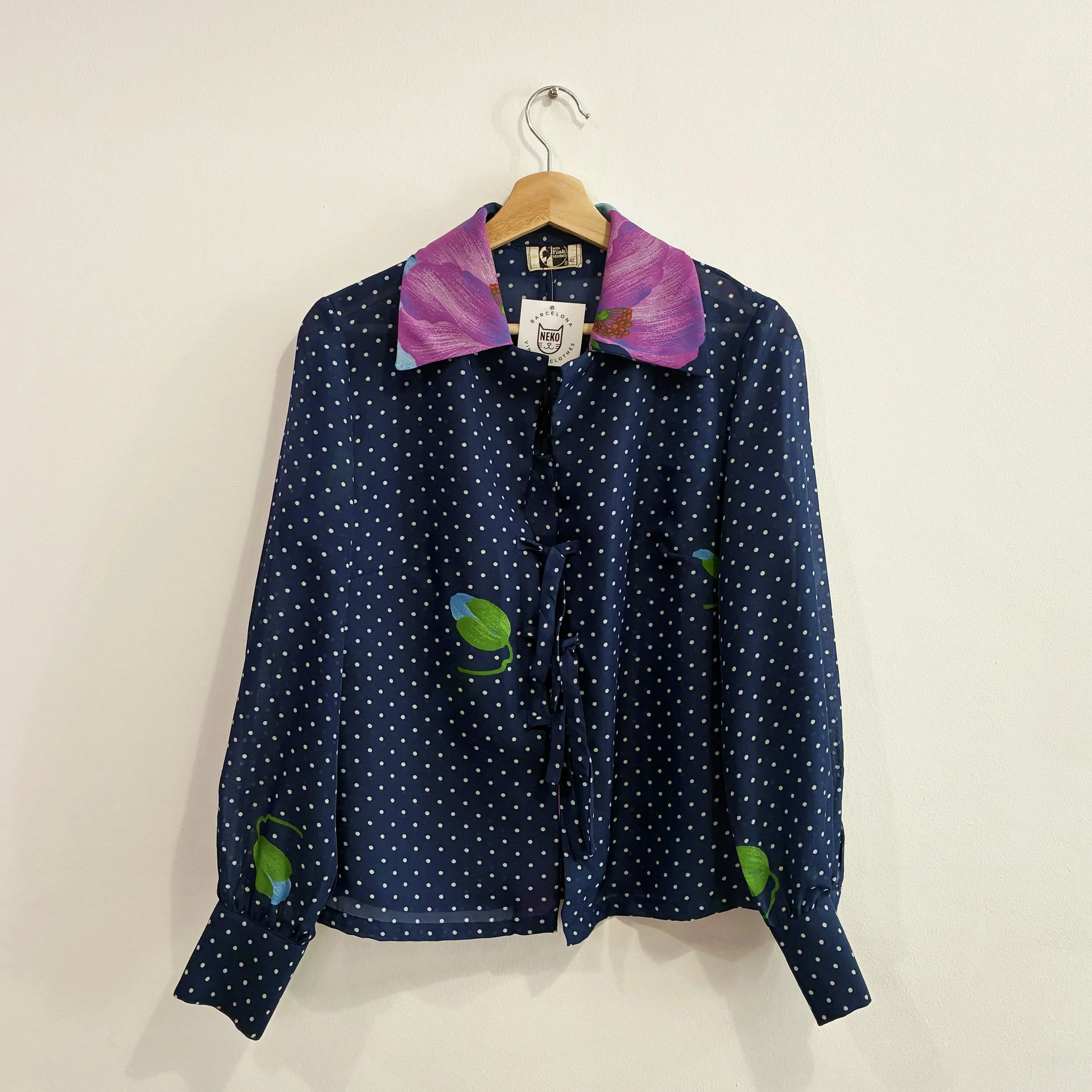 Camisa vintage "Ruth", talla 40