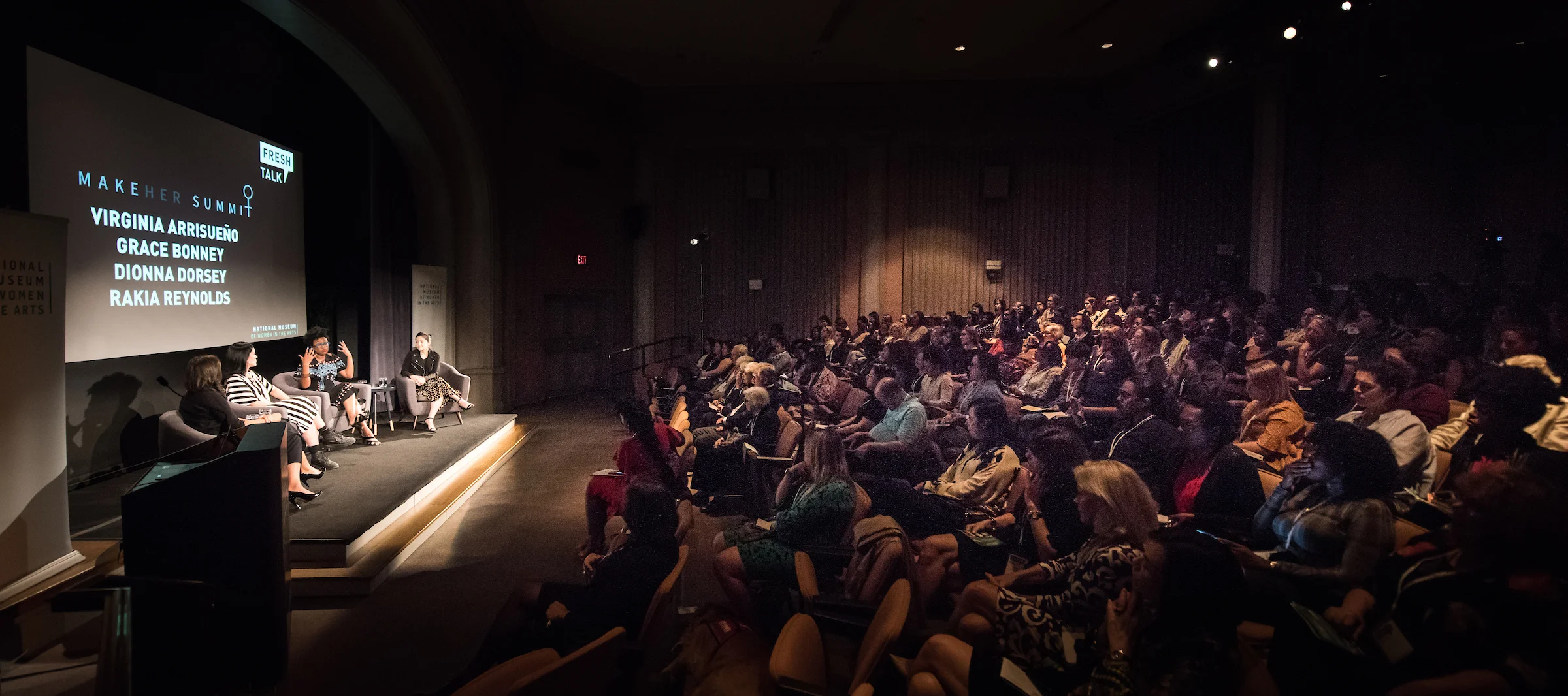 Fresh Talks at the National Museum of Women in the Arts.