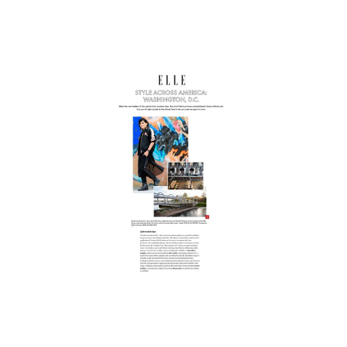 ELLE, magazine layout design