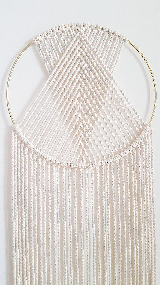 Dream Catcher Macramé by Jungle and Loom