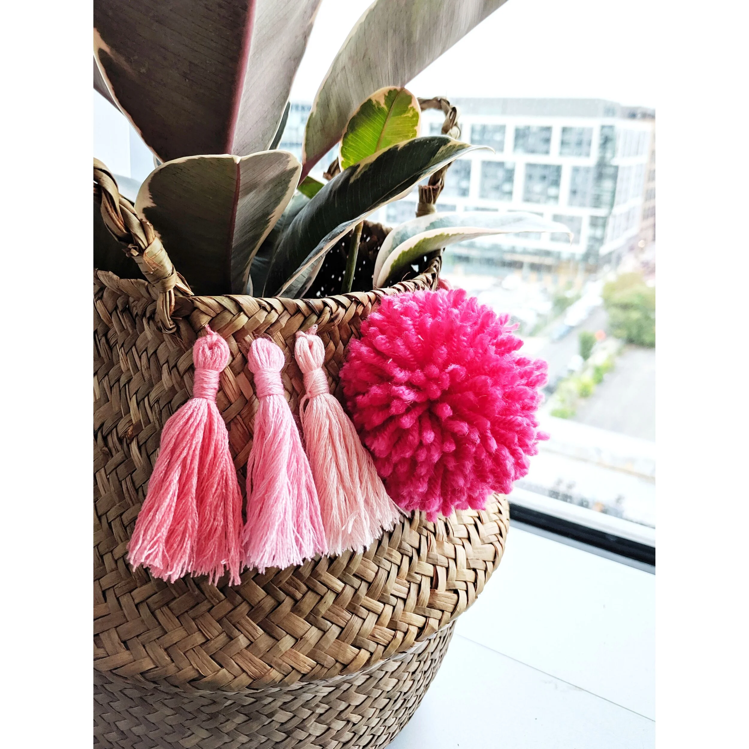 DIY Pom Poms Baskets — Steadfast Supply