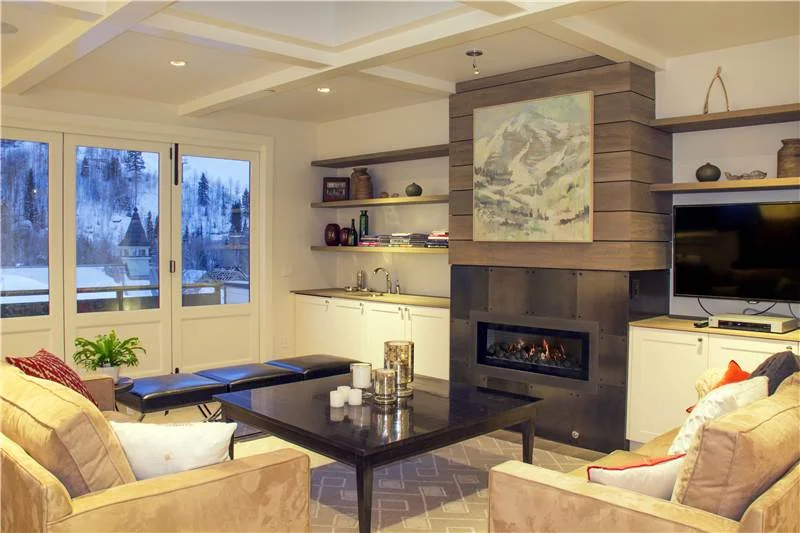 Meribel Penthouse - Living