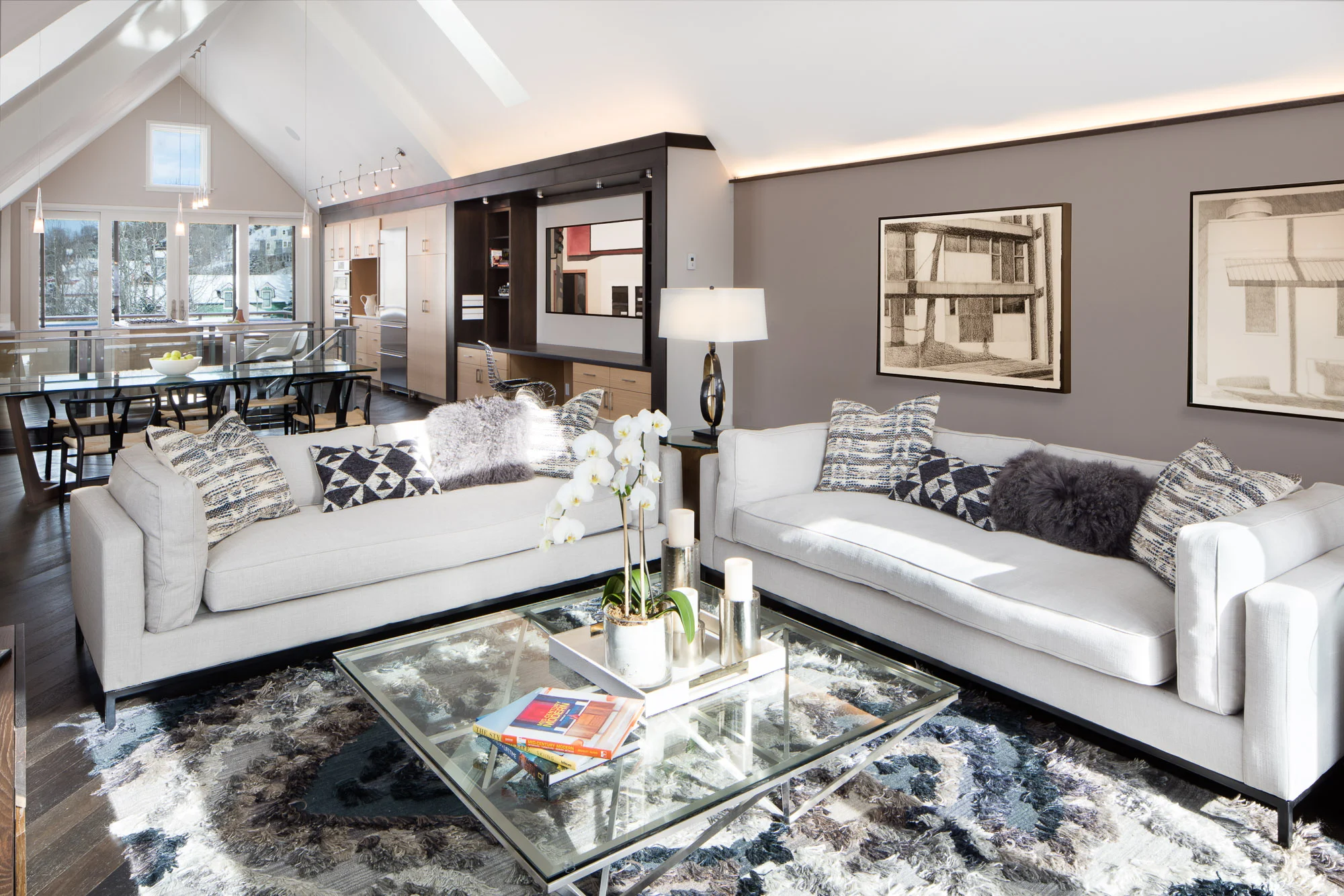 Willow Street Residence - Living Room