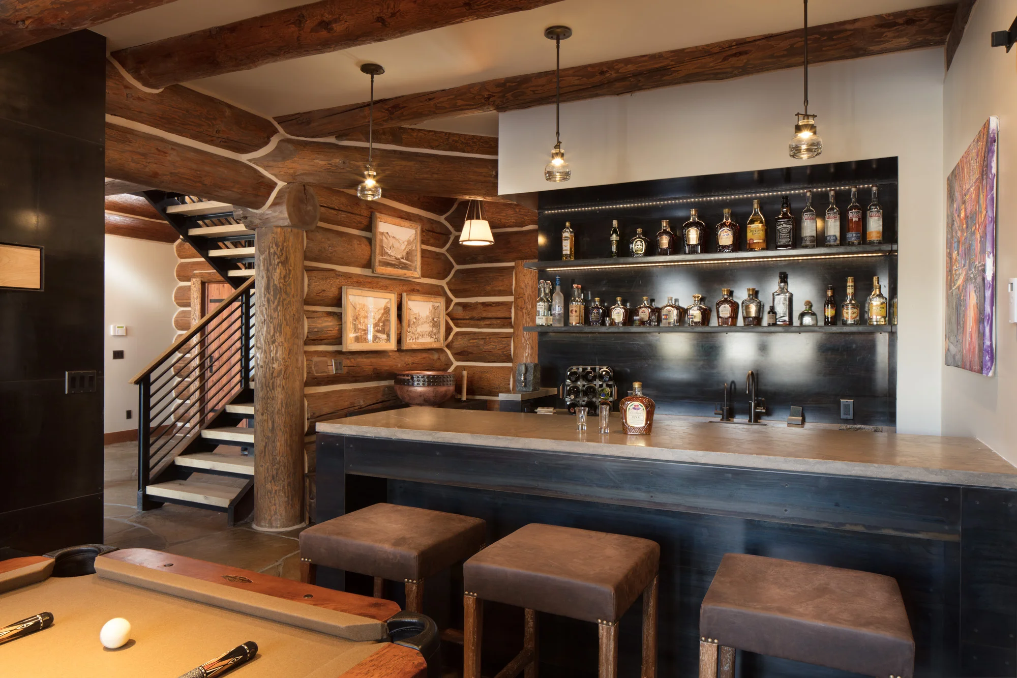 Autumn Lane Residence - Bar Area