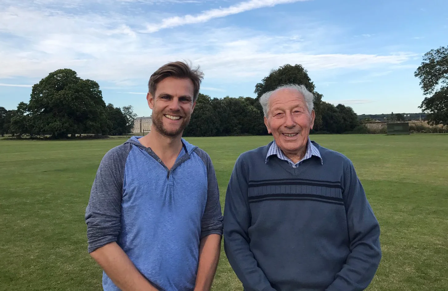 Alex Rees (PPCC Chairman) & Den Stillwell (PPCC Honorary President)