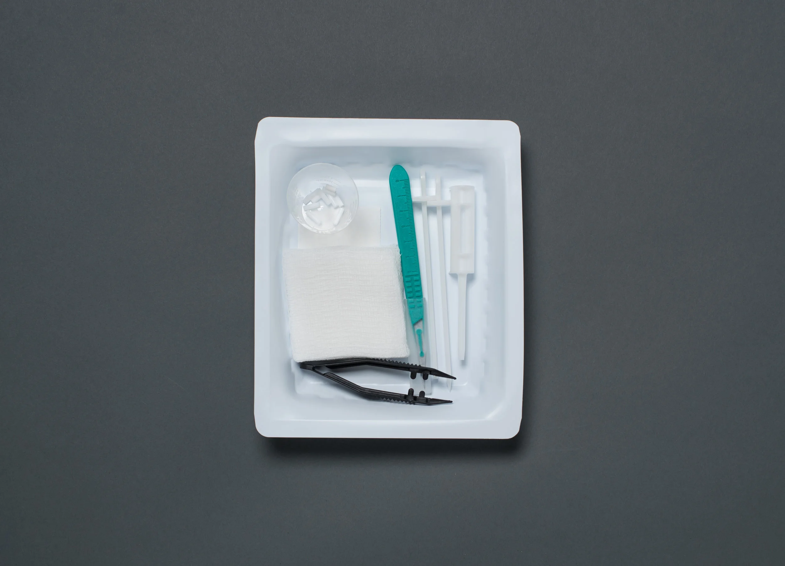 trocarkit WITH PELLETS IN CUP