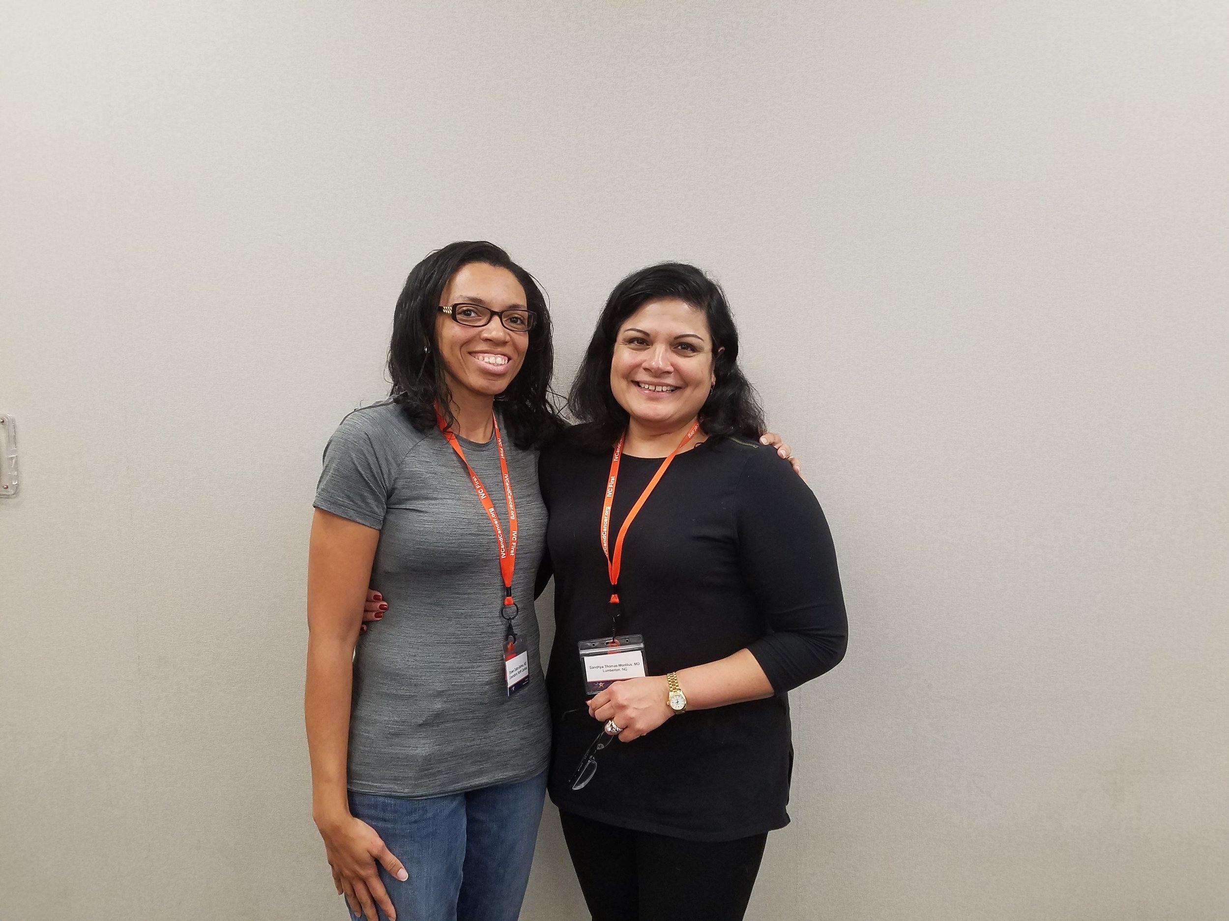 DR Bethea reunites with dr. SANDHYA Thomas-mONTILUS (her serenity integrated day spa FAYETTEVILLE, nc MENTOR) in wichita, ks 10/15/2016