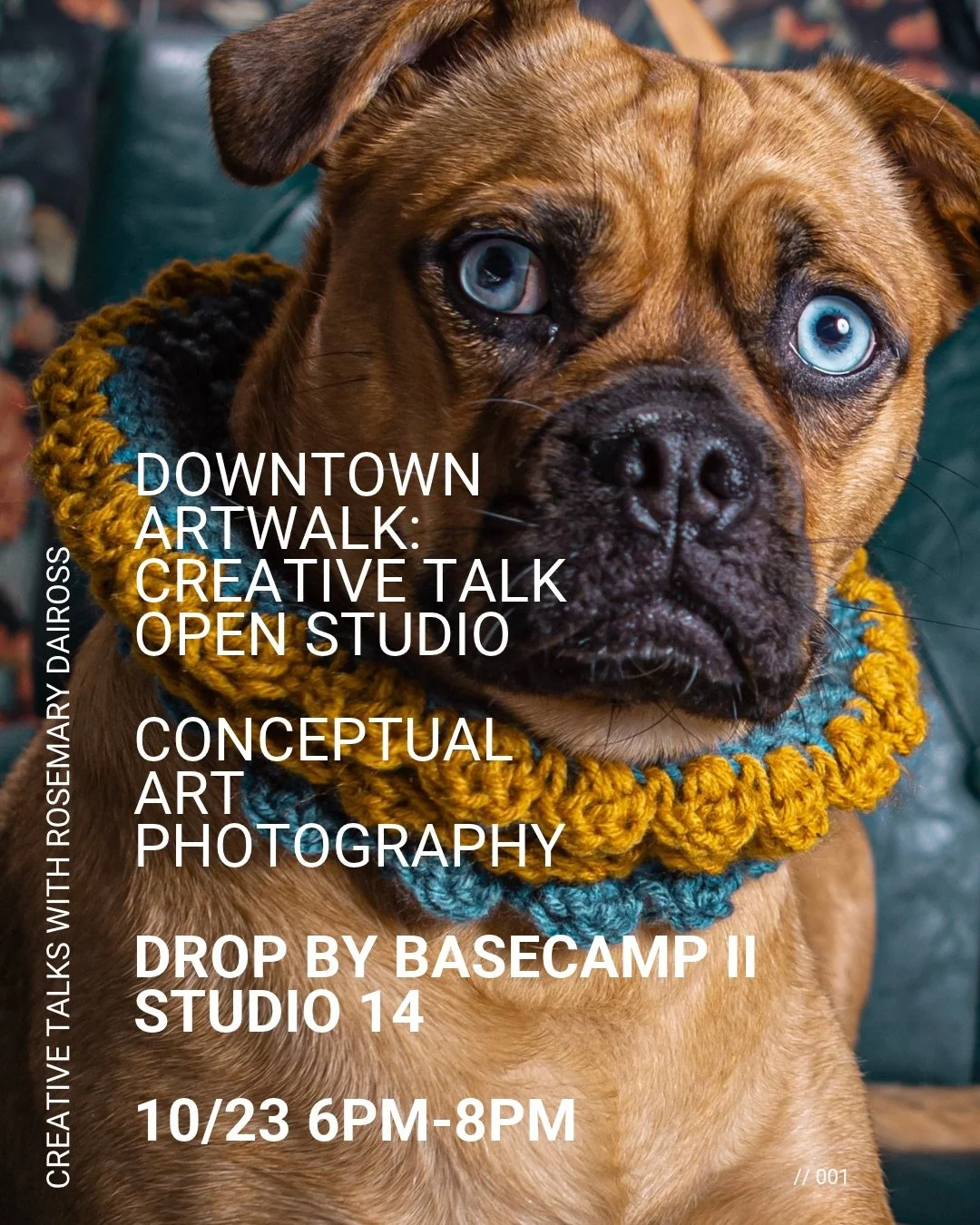 🦇 DOWNTOWN ARTWALK TOMORROW | Creative Chats with Rosemary @ Basecamp 2

✨Add Basecamp 2 studio 14 to your Downtown Artwalk list!✨

Drop into my studio tomorrow from 5-7 PM for a creative chat about set design, installation, and the vision behind No