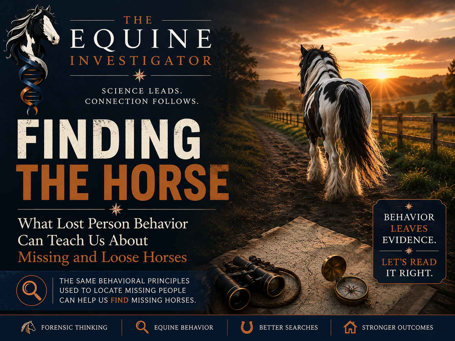 Finding the Horse: What Lost Person Behavior Can Teach Us About Missing and Loose Horses