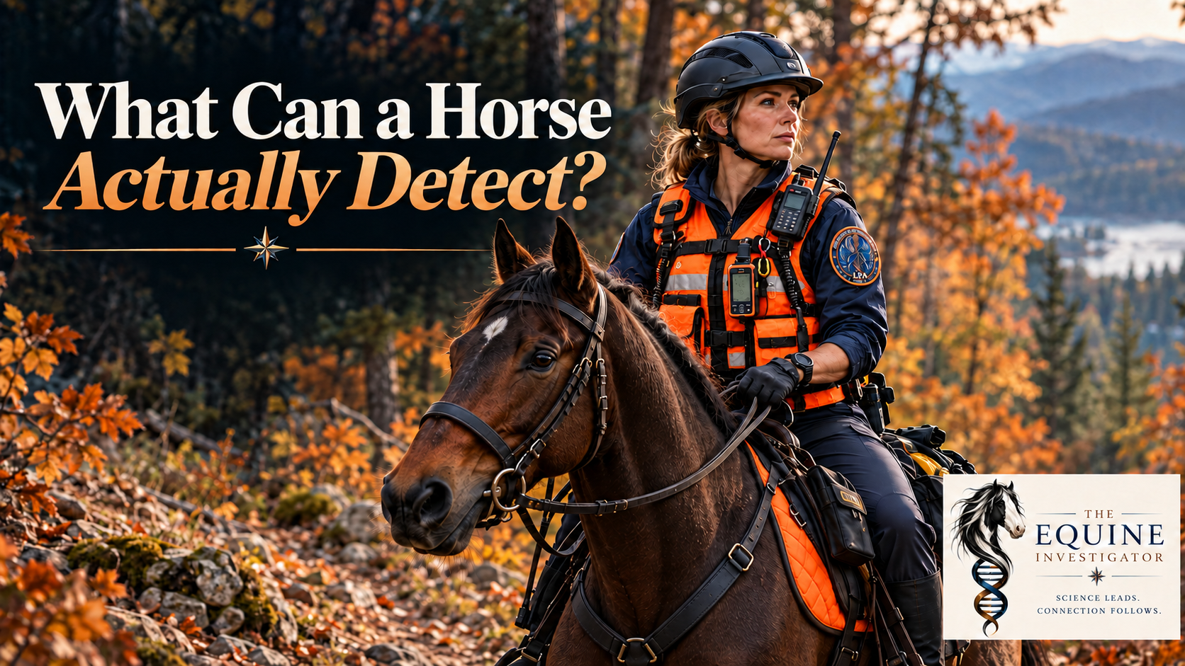 What Can a Horse Actually Detect?