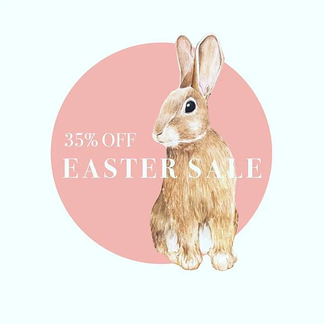 EASTER DISCOUNT ALERT 🛍 35% off our collection here at the shop! This promotion excludes Jellycat &amp; artwork.
&bull;
&bull;
&bull;
#shop #local
#easter #basket
#spring #sale
#plainjane 
#athensga
