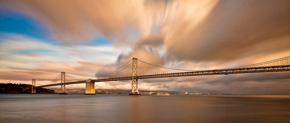 Dramatic Bay Bridge