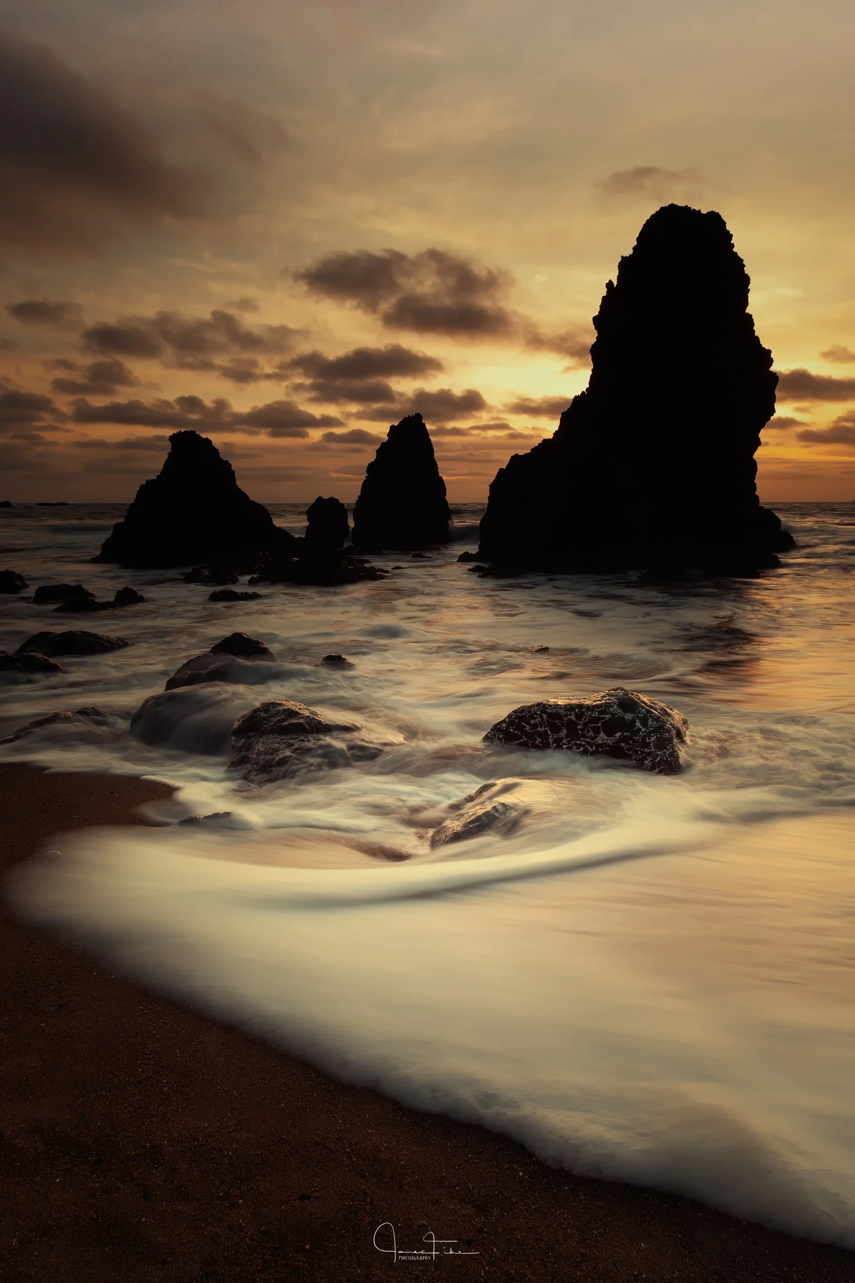 Sea Stacks at Sunset | Rodeo Beach, Marin Headlands