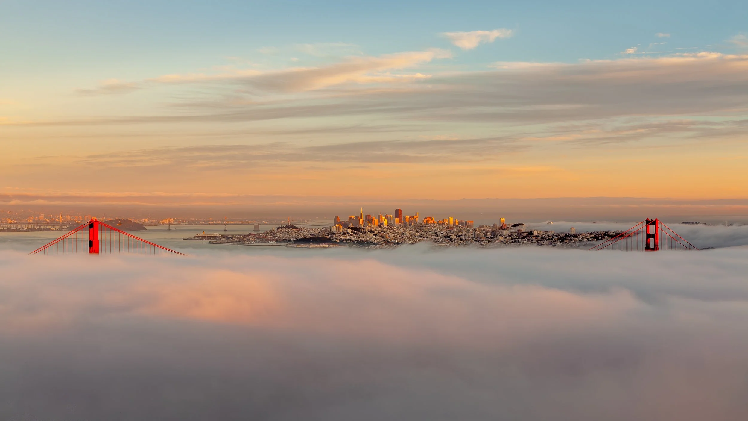 Photographing the Golden Gate from the Marin Headlands