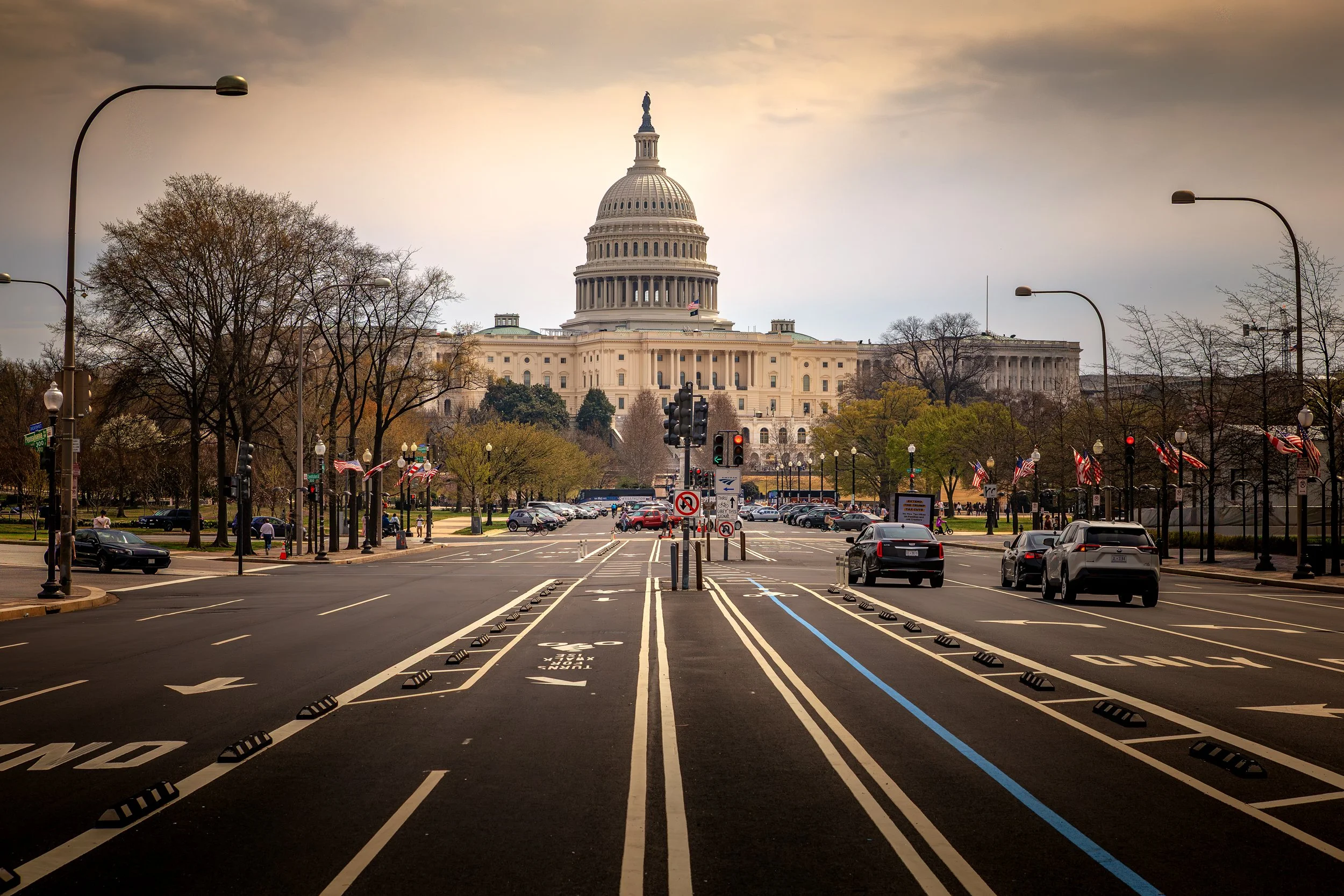 United States Capitol

 

 The United States Capitol stands at the eastern end of the National Mall in Washington, D.C. The building houses the chambers of the U.S. Senate and the U.S. House of Representatives. 