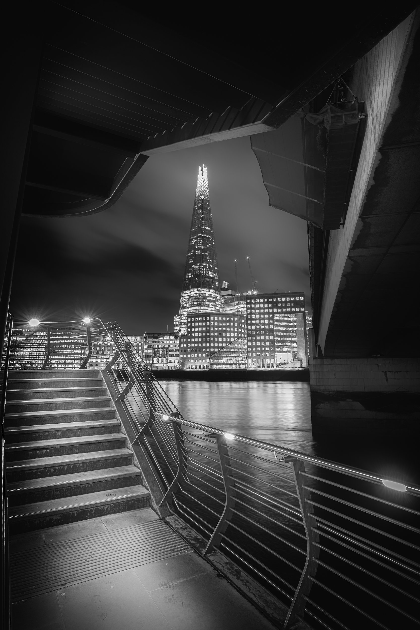 Framed Shard

 

 The Shard rises above the south bank of the River Thames in London. Completed in 2012, the tower is one of the city’s most recognizable contemporary landmarks. 