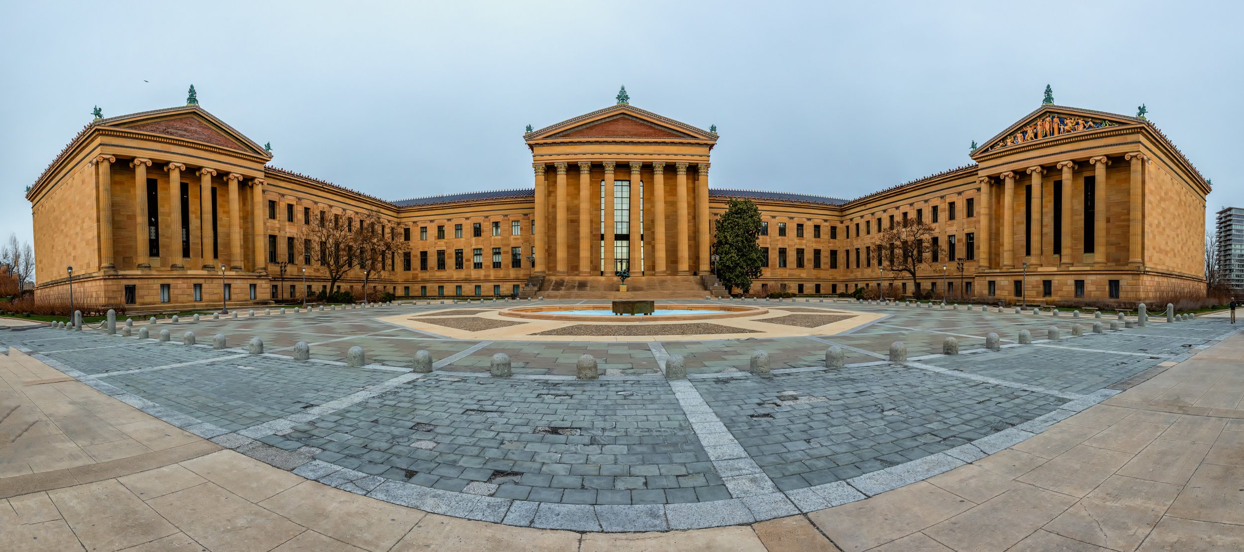 Philadelphia Museum of Art

 

  The Philadelphia Museum of Art stands at the end of Benjamin Franklin Parkway in Philadelphia. Its neoclassical building, broad plaza, and east entrance steps are among the city’s best-known cultural landmarks.  