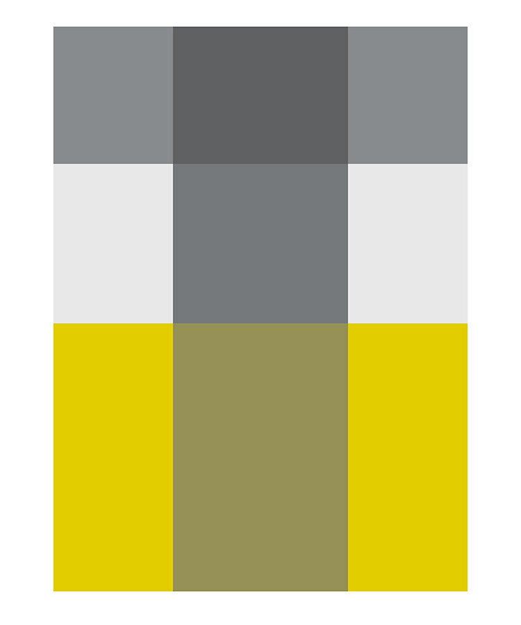Gray through Gray over Yellow