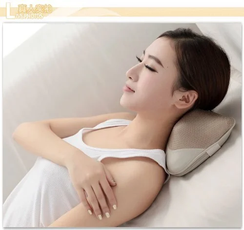 The Quality Life Kneading Massage Car Cushion Shiatsu Pillow, with Heat