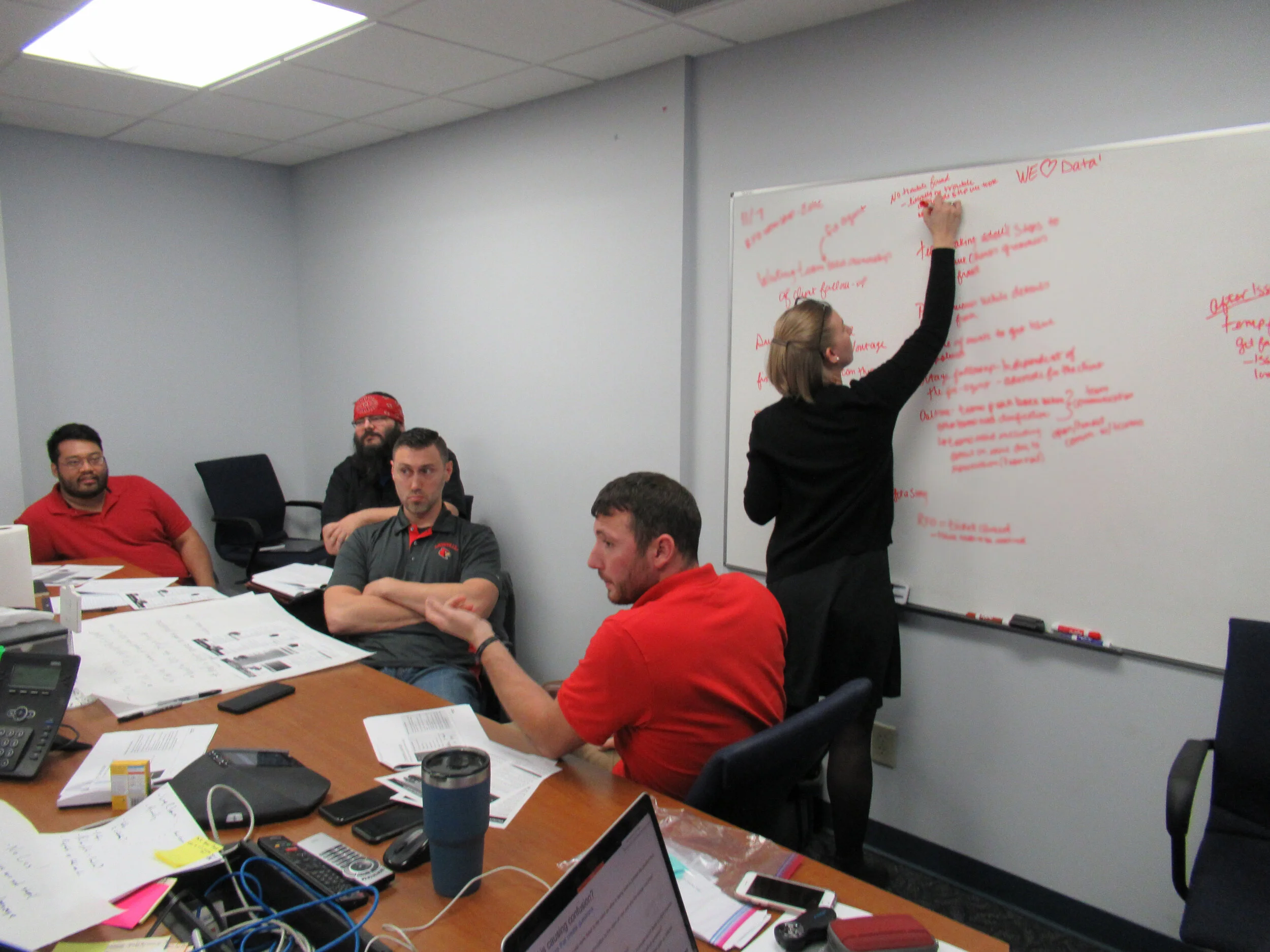 Co-creation workshop with employees