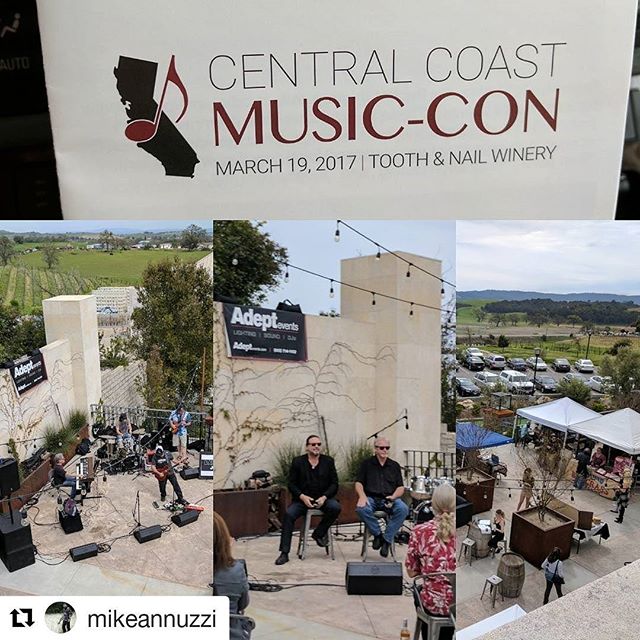 #Repost @mikeannuzzi with @repostapp
・・・
Great day today in #pasorobles with #ccmc2017 #ccmusiccon2017 #centralcoastmusiccon2017 #centralcoastmusiccon @bigbigslo @iipeacefrog @thedenimboa @goodmedicinepresents @lukebyronudsen @musicaccelerator @adept