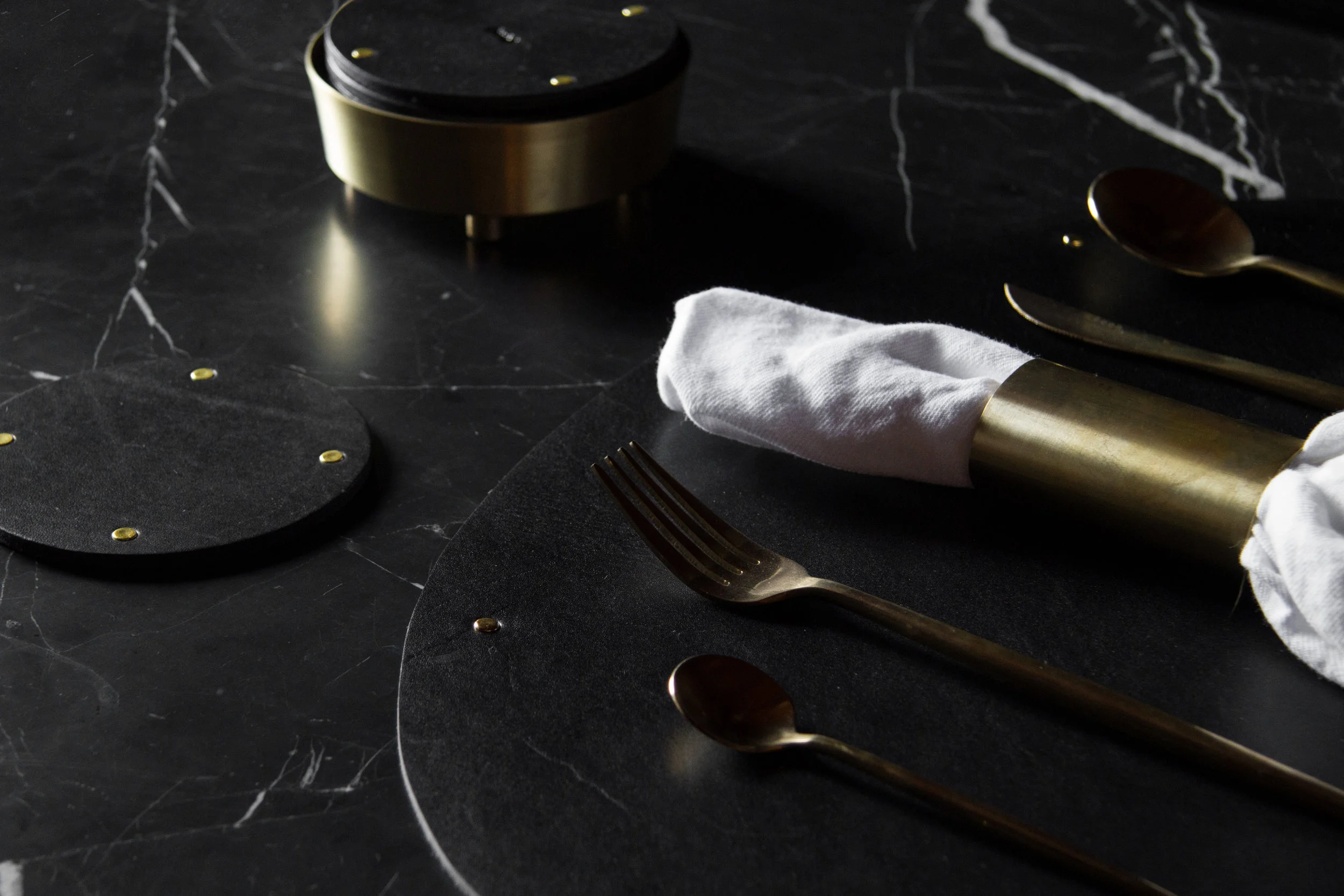 Placemat Black (set of 4)