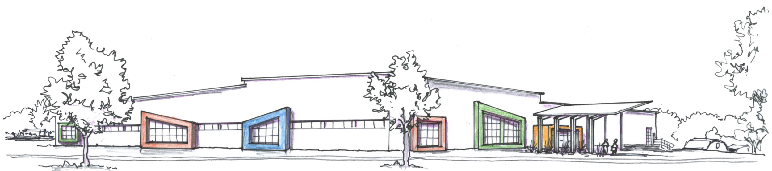 Drawing courtesy of Widseth Smith Nolting.