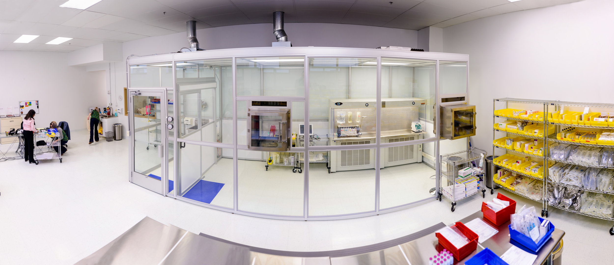 RHI clean room. Photo courtesty of Rochester Home Infusion.