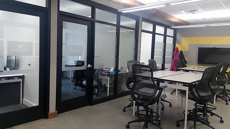 Inside of the Mayo Clinic Business Accelerator.