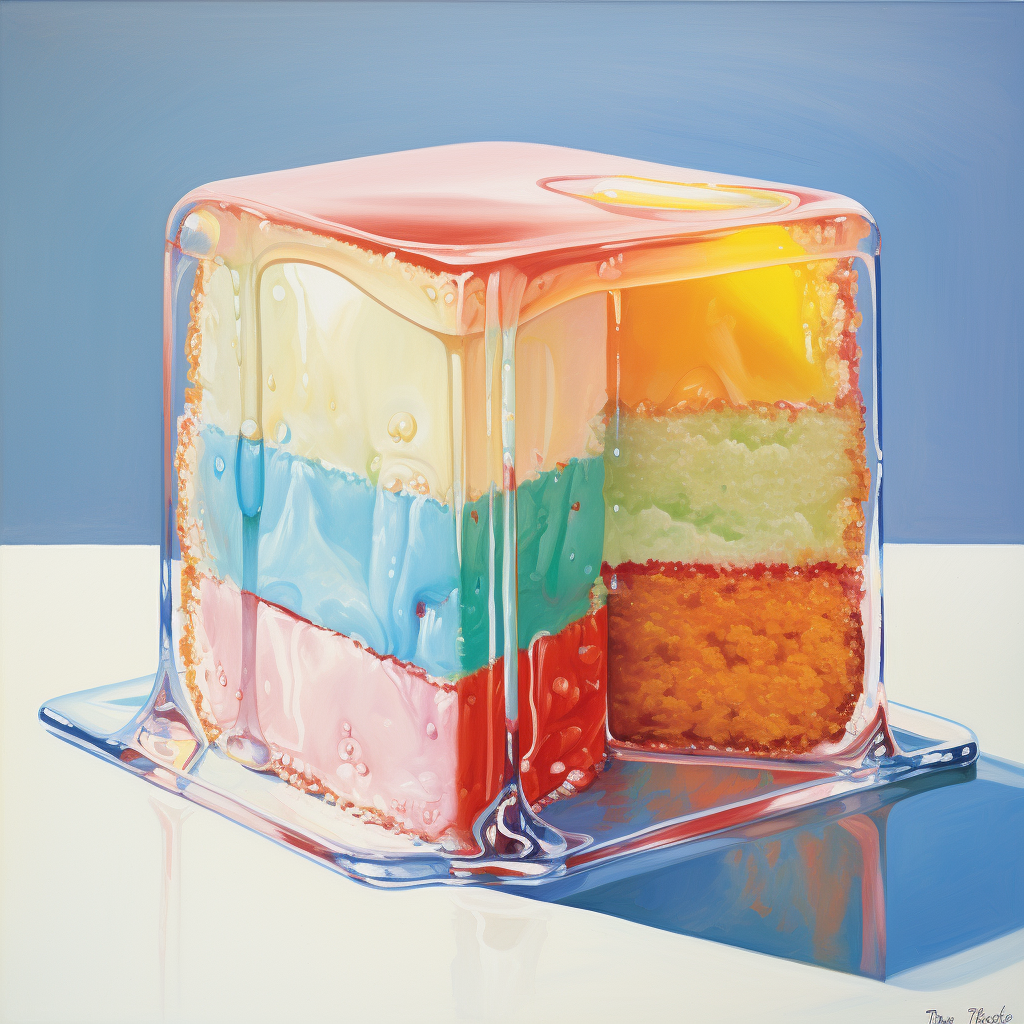 mrenjoyable_a_cube_cake_of_exotic_colors_by_Wayne_Thiebaud_--_a3a99a68-d9de-4006-9009-2c65c637a37f_3.png