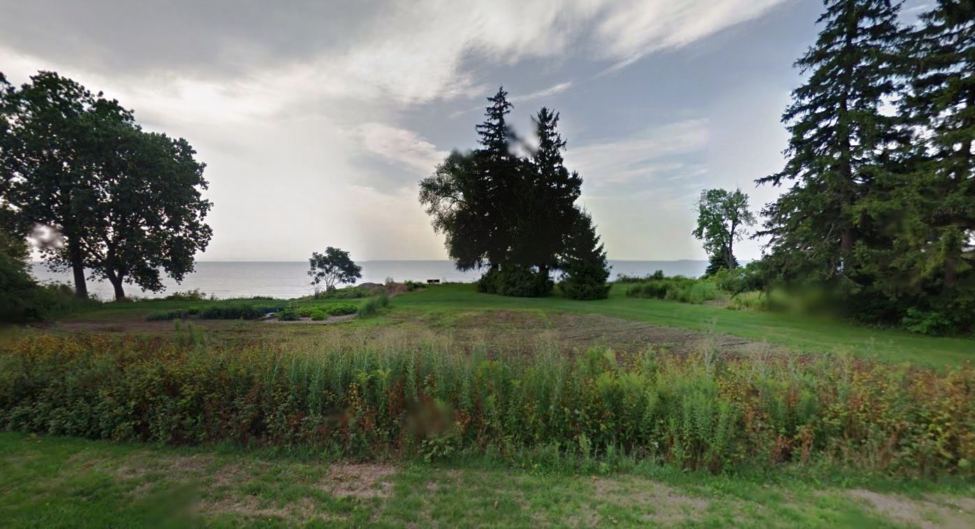 View of Lake Michigan from Lighthouse Drive