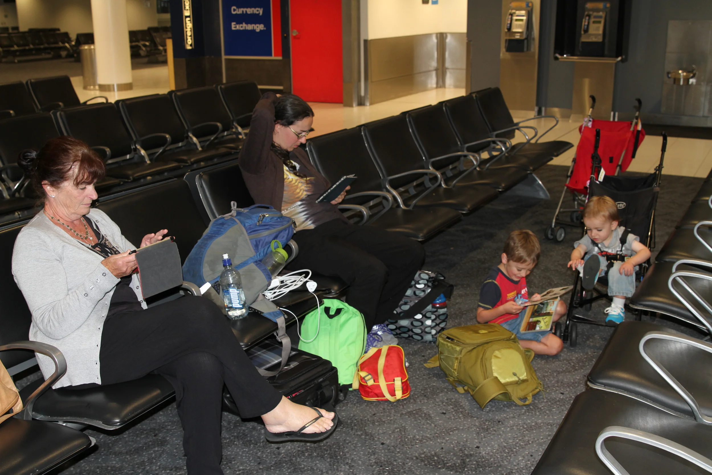 April 2015 - Turkey trip - The flight