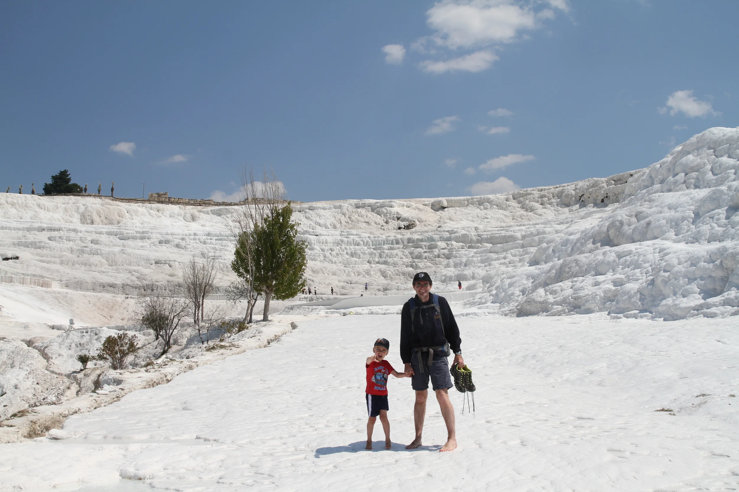 Turkey Day 9 - Swimming in a Roman Spa and walking the white Travertines
