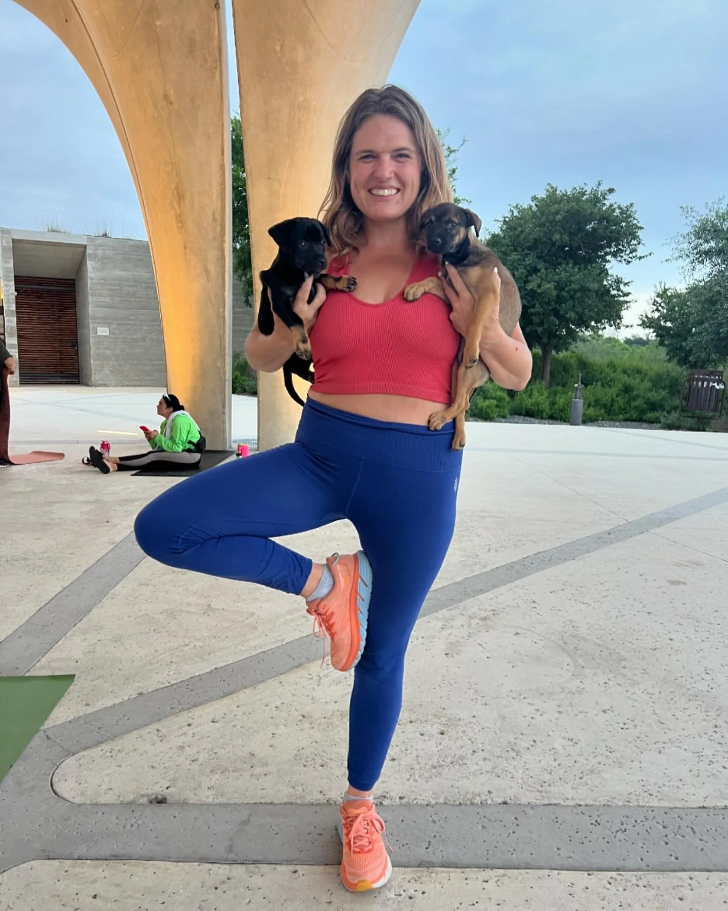 Puppy Yoga TONIGHT! 🐶🧘

Join @cassandrafauss at Confluence Park this evening for a special Halloween-themed class with adoptable puppies in costumes from @footbridgefoundation 🐾 

⏰ Class starts at 7p 
📍 inside the Estella Avery Education Center.