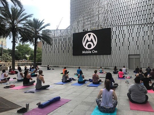 You&rsquo;ve got 4️⃣ chances to find your OM with us this weekend 🙌 🙌 🙌 🙌

✨ Saturday 4/12 @ 10a ✨
📍 @tobincentersa 
🧘 with @clararunswild 

✨ Sunday 4/13 @ 10a ✨
📍 Confluence Park 
🧘 with @juliamarieinsta 

✨Sunday 4/13 @ 11a ✨
📍 @stpaulsqu