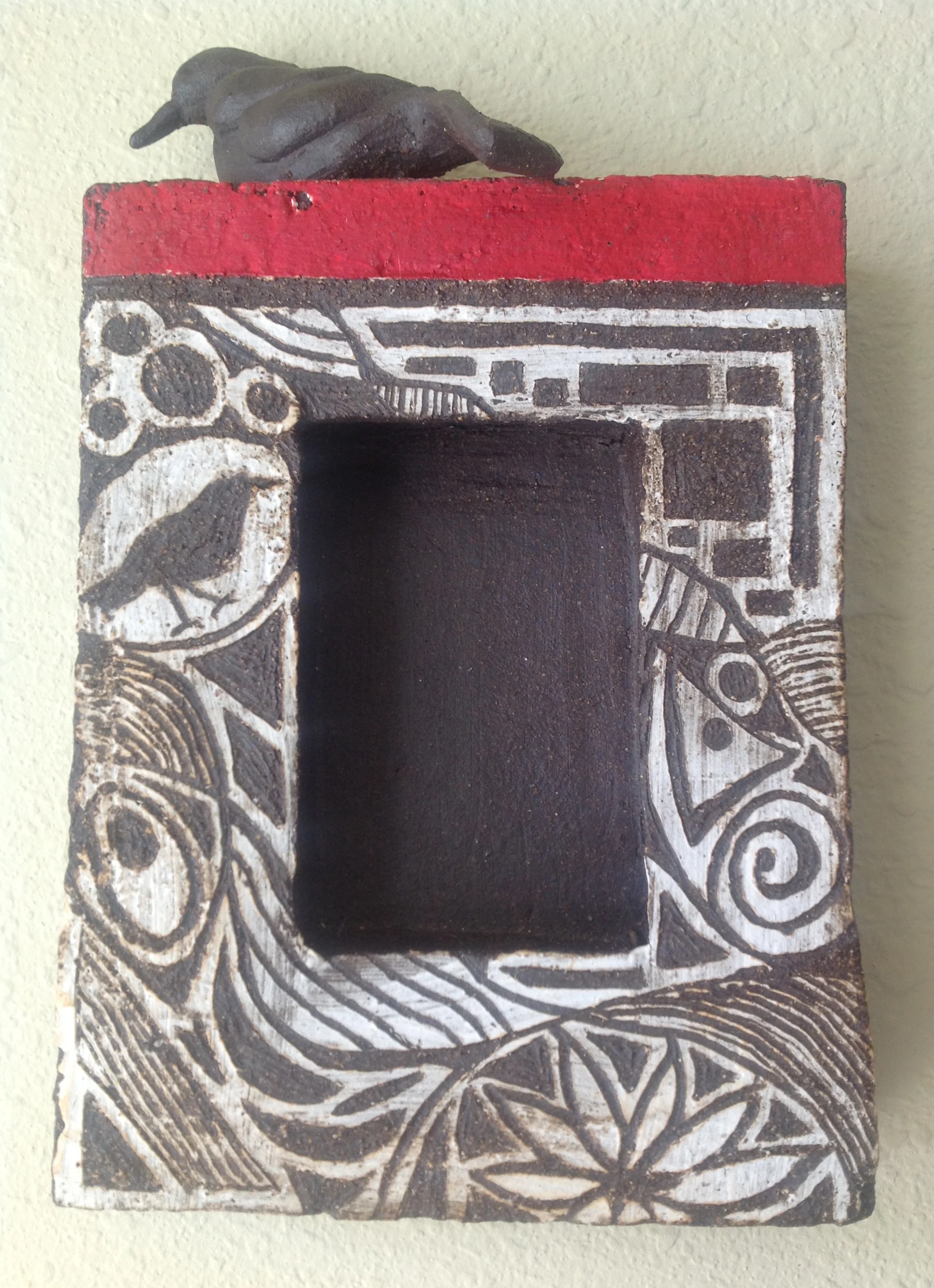 Offering with Bird Red