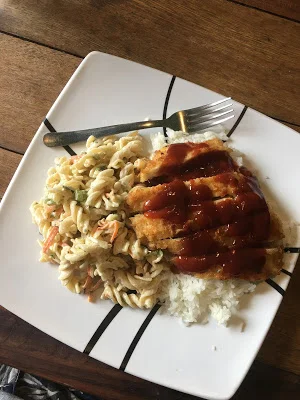 Wrap & Roll - Crispy fried chicken mixed plate $4.00