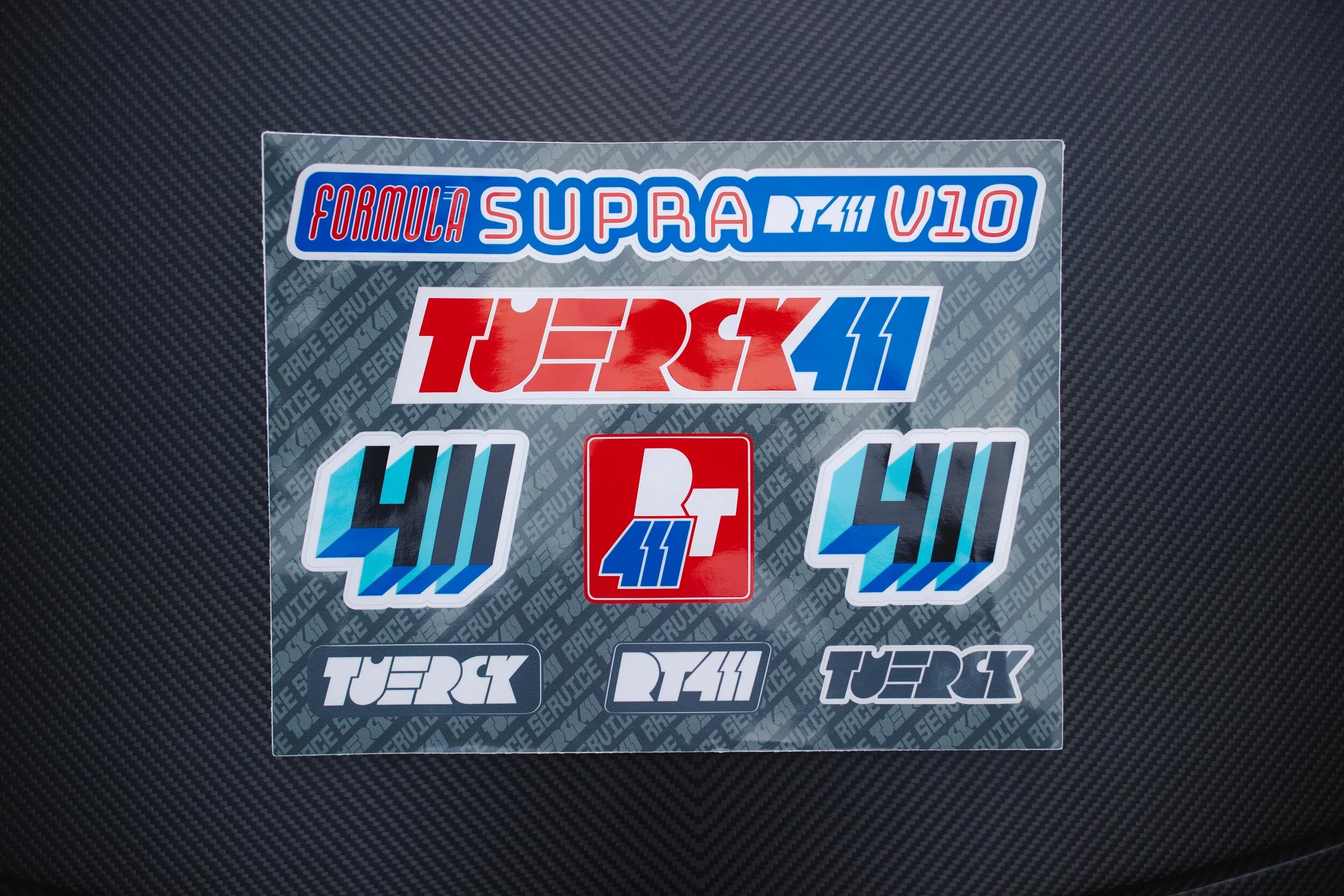 Formula Supra Sticker Pack