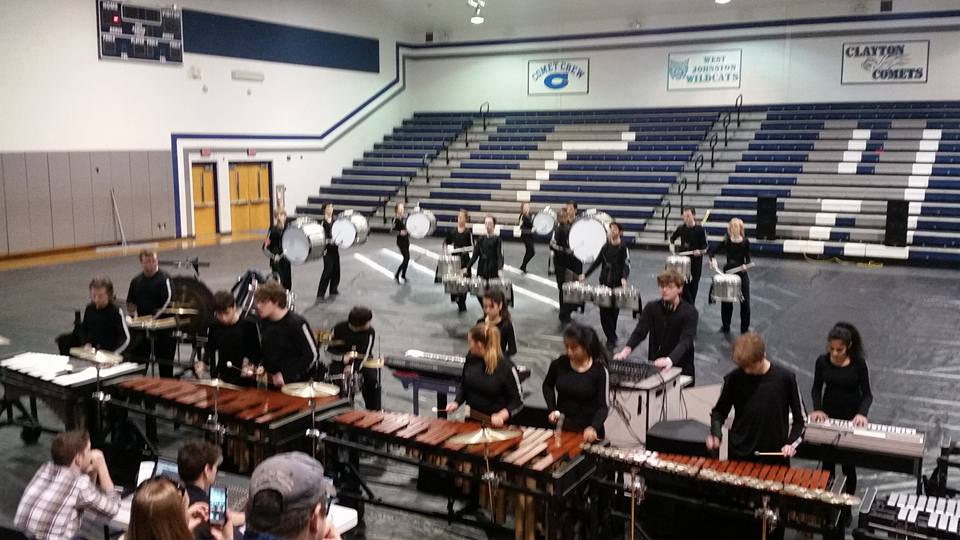 Clayton High School Indoor Percussion Competition - February 20, 2016