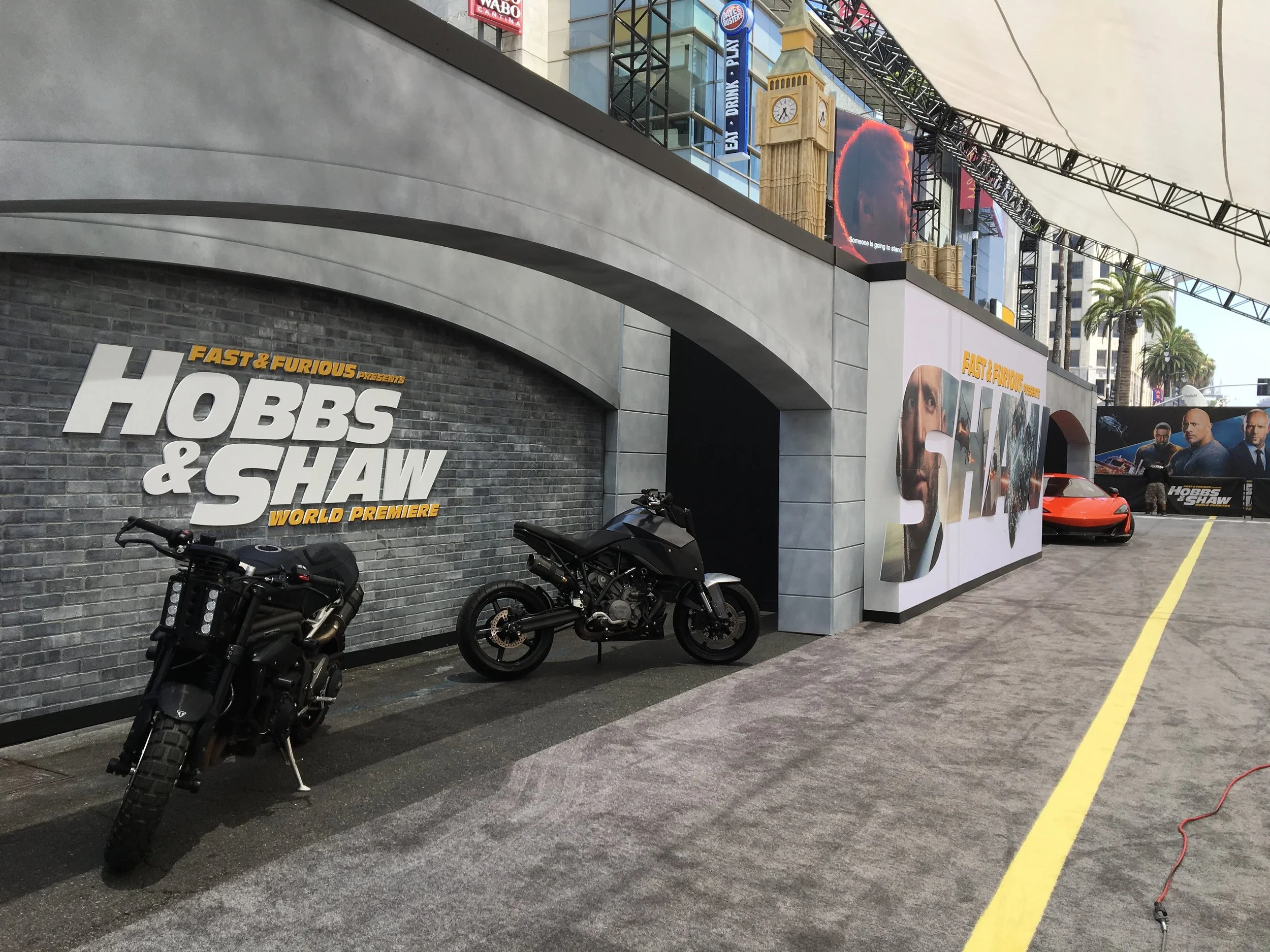 HOBBS &amp; SHAW PREMIERE / The Lab Fabrication /  2019 