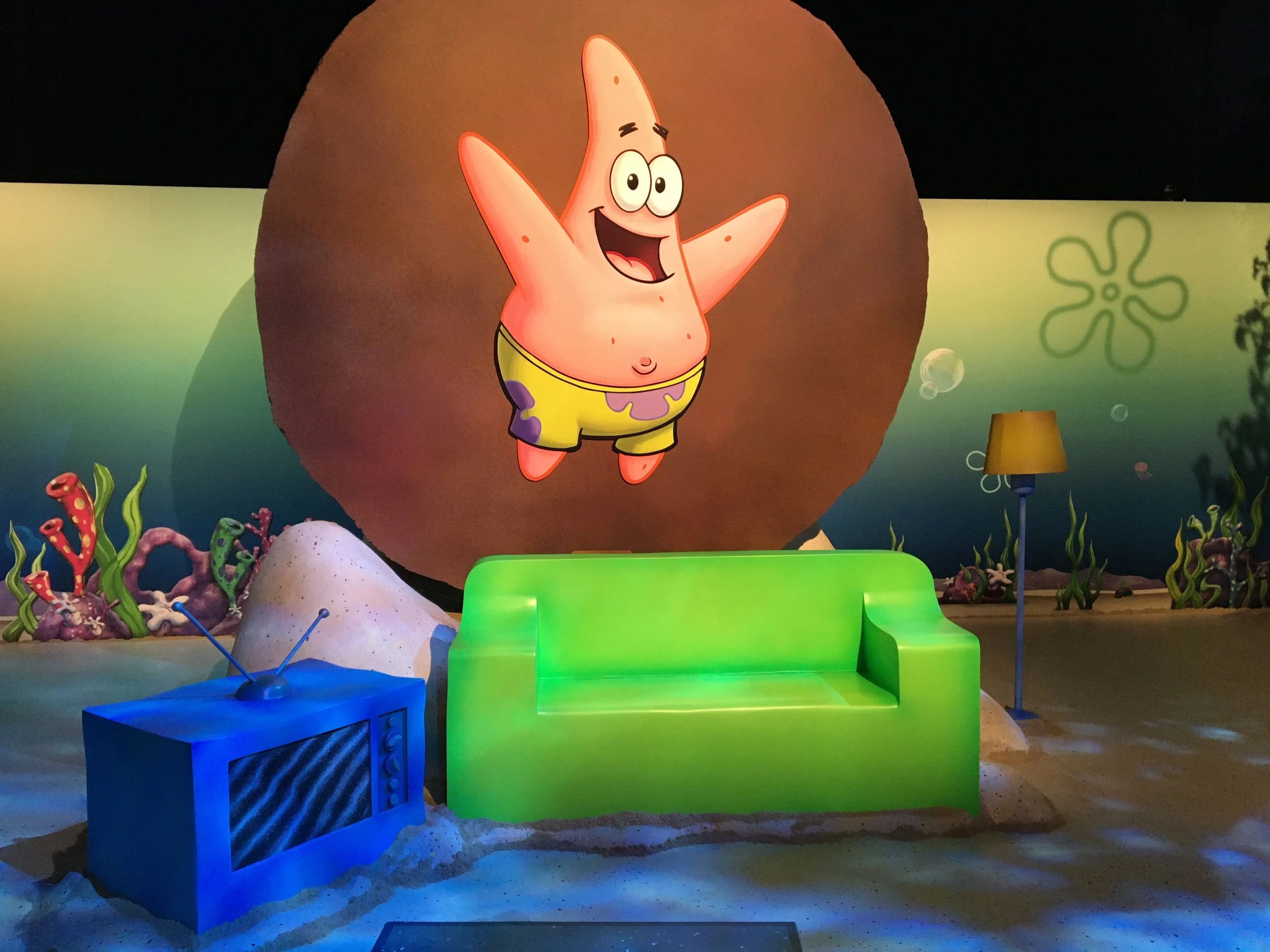 SpongeBob SquarePants 20th anniversary immersive experience | White Walls / 2019