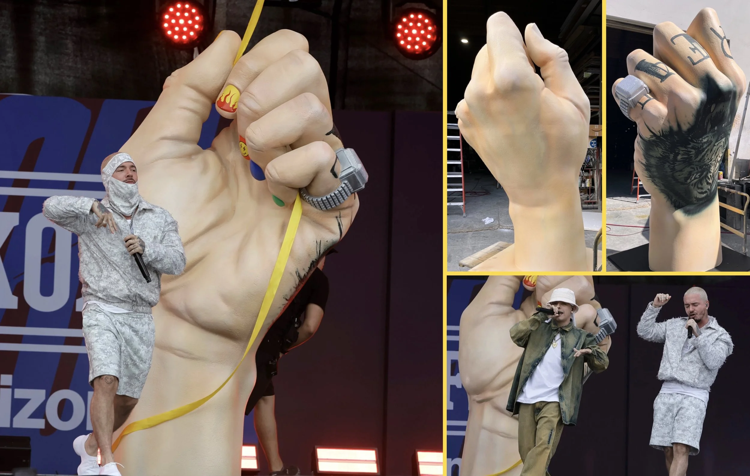 J Balvin 2022 NFL Kickoff Concert / ShowFX 