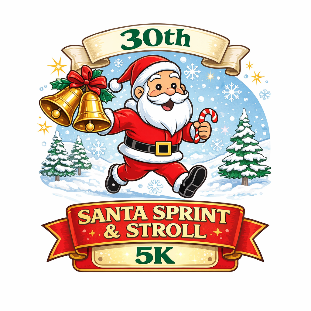 Santa Sprint &amp; Stroll 5k
